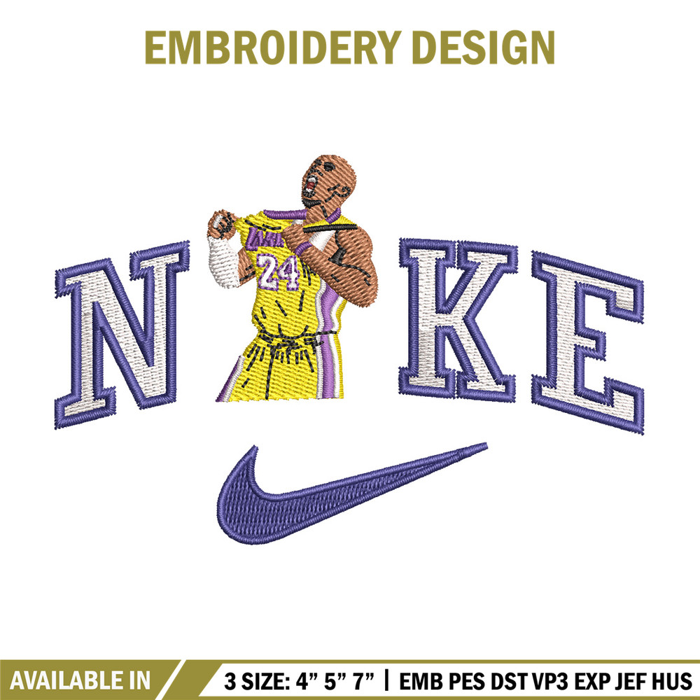 Nike player embroidery design, Basketball embroidery, Nike design,Embroidery file,Embroidery shirt,Digital download.jpg