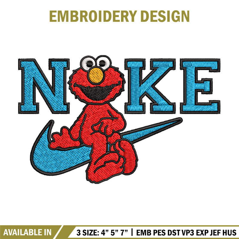 Nike red cartoon Embroidery Design, Nike Embroidery, Brand Embroidery, Embroidery File, Logo shirt, Digital download.jpg