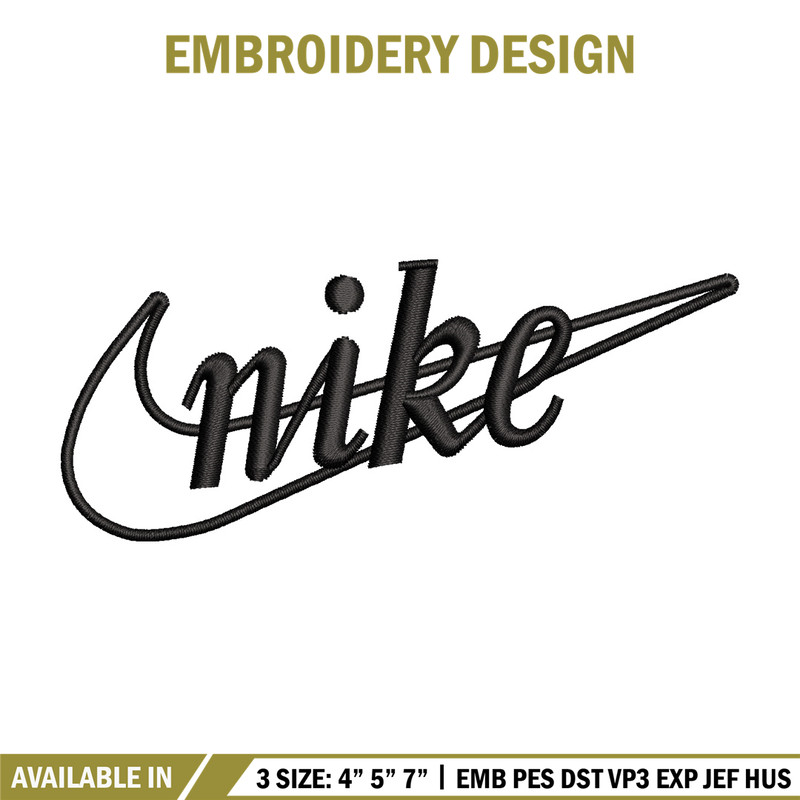 Nike simple embroidery design, Nike embroidery, Nike design, Embroidery shirt, Embroidery file, Digital download.jpg