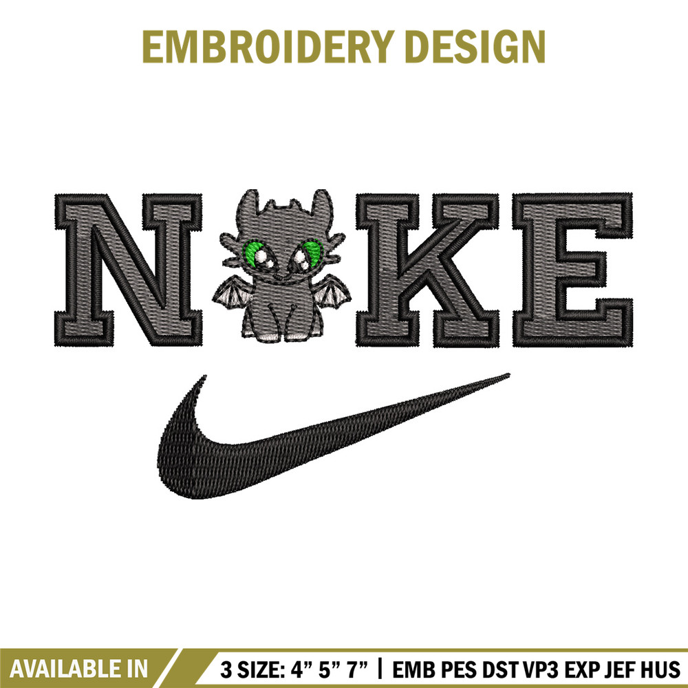 Nike x dragon embroidery design, Dragon embroidery, Nike design, Embroidery shirt, Embroidery file, Digital download.jpg