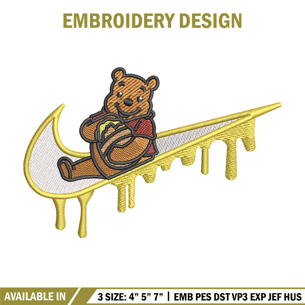 Nike x pooh embroidery design, Pooh embroidery, Nike design, Embroidery shirt, Embroidery file,Digital download.jpg