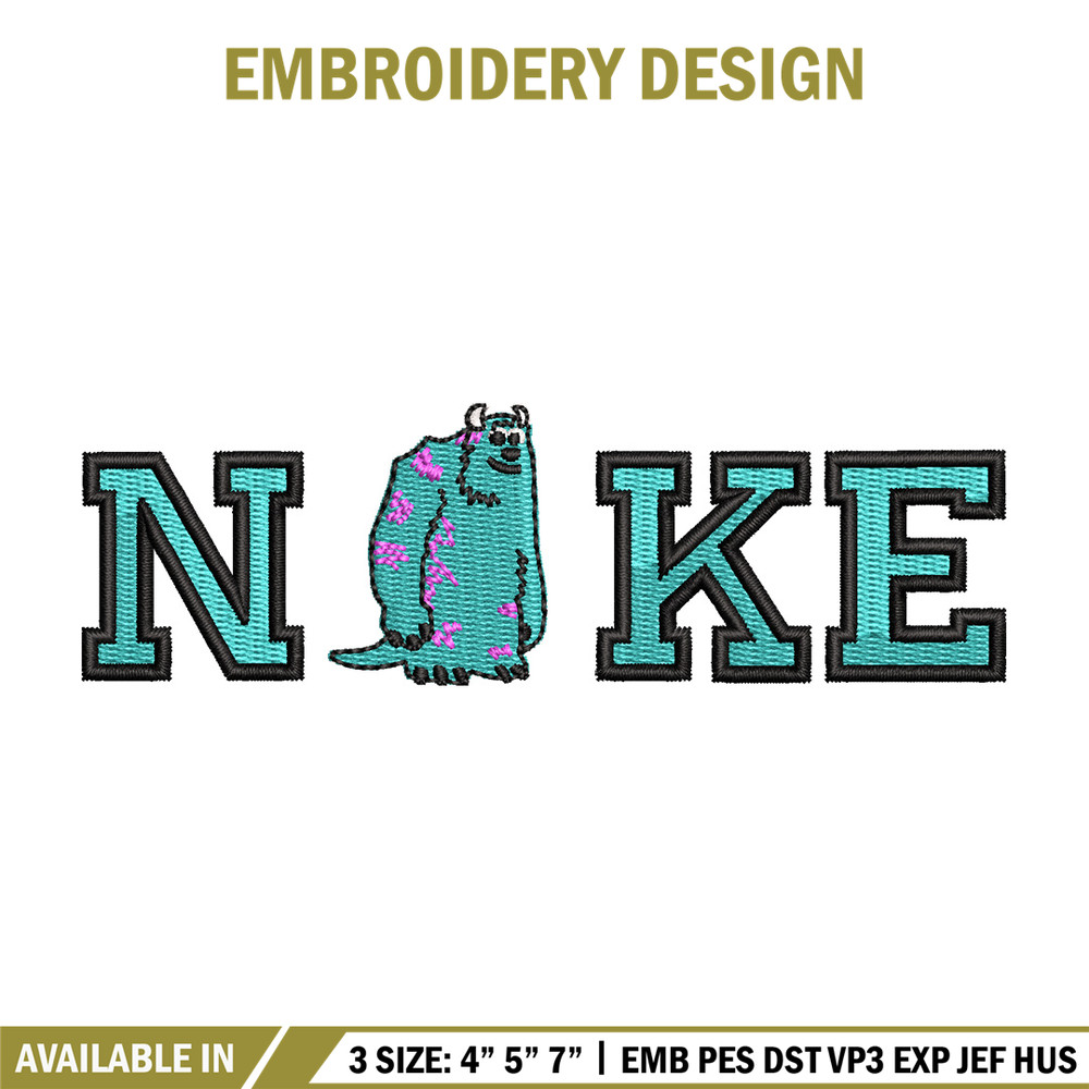 Nike x Sullivan embroidery design, Sullivan embroidery, Nike design, Embroidery shirt, Embroidery file,Digital download.jpg