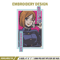 Nobara poster Embroidery Design, Jujutsu Embroidery, Embroidery File, Anime Embroidery, Anime shirt,Digital download.jpg