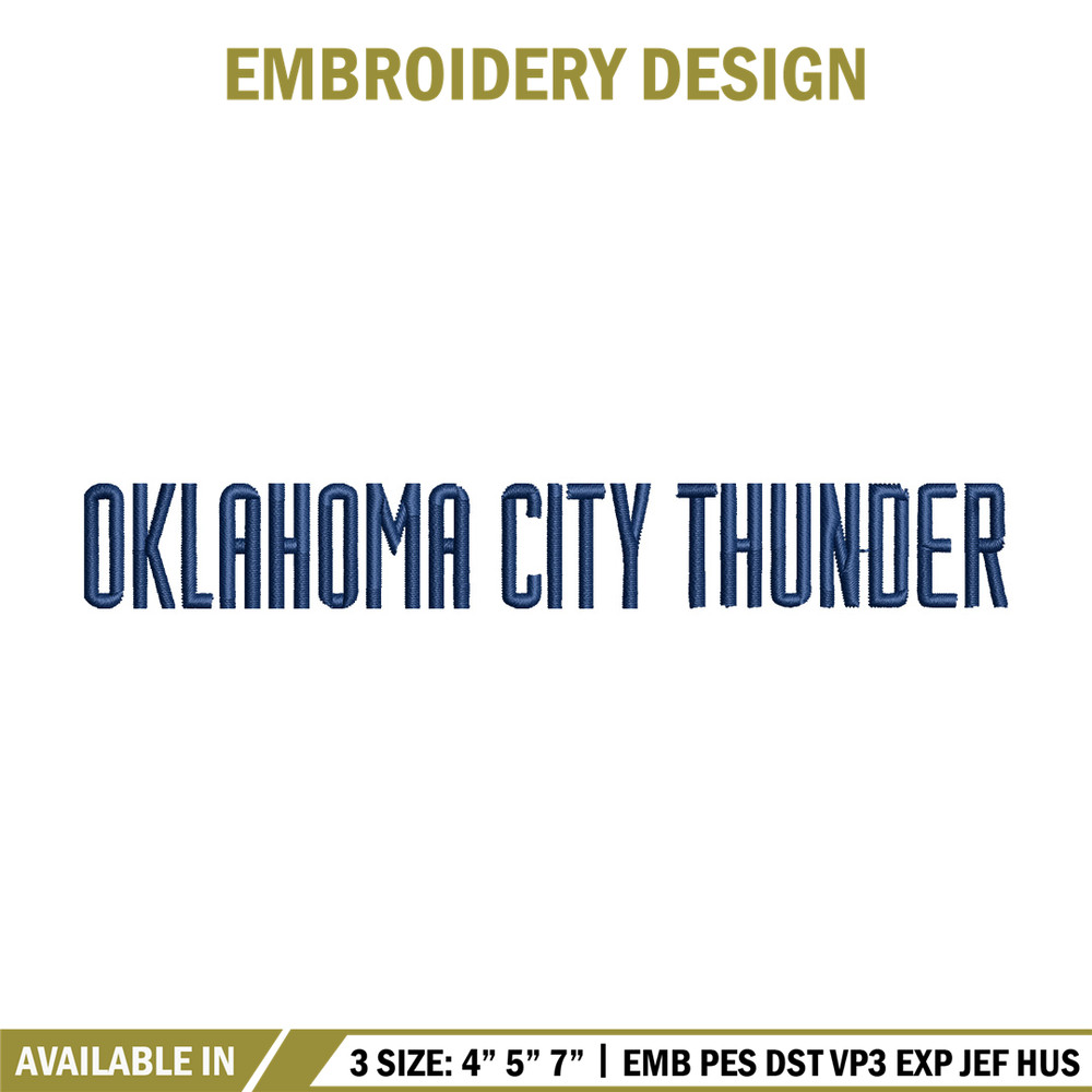 Oklahoma City Thunder logo embroidery design, NBA embroidery, Sport embroidery, Embroidery design,Logo sport embroidery.jpg
