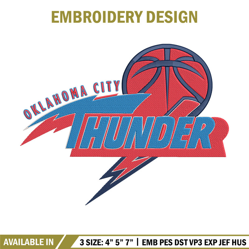 Oklahoma City Thunder logo embroidery design,NBA embroidery, Sport embroidery,Embroidery design, Logo sport embroidery..jpg