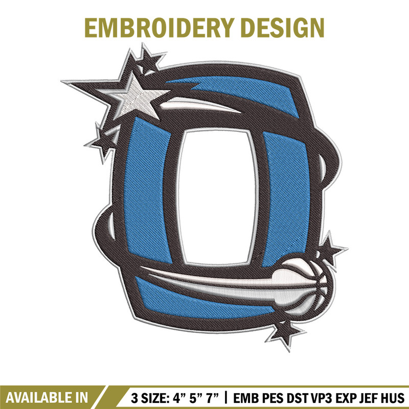 Orlando Magic design embroidery design, NBA embroidery,Sport embroidery, Embroidery design, Logo sport embroidery..jpg
