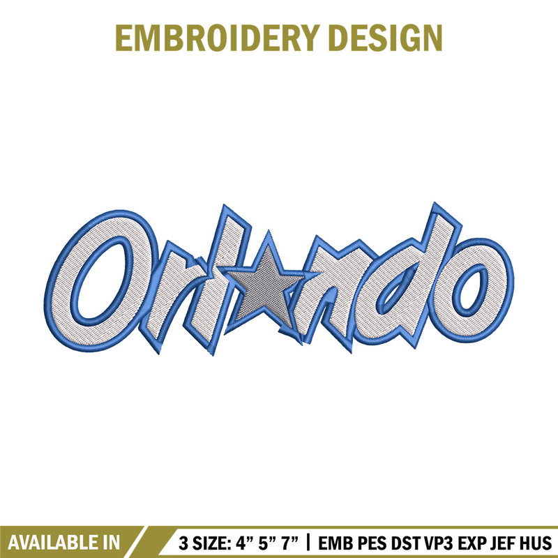 Orlando Magic logo embroidery design, NBA embroidery,Sport embroidery,Embroidery design, Logo sport embroidery.jpg