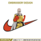 Saitama nike Embroidery Design, One punch man Embroidery, Embroidery File, Nike Embroidery,Anime shirt,Digital download.jpg