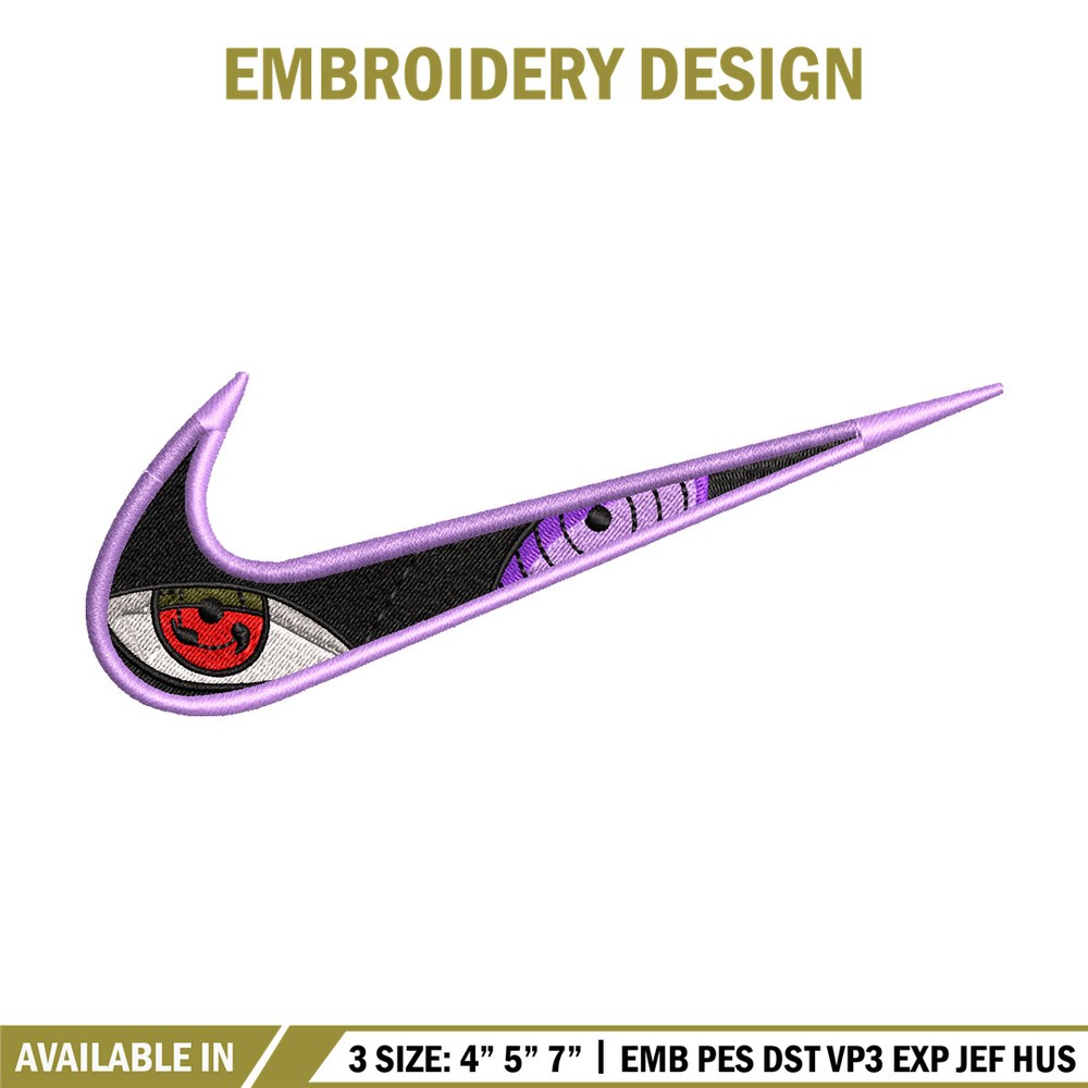 Sharingan Nike embroidery design, Naruto embroidery, Nike design, anime design, anime shirt, Digital download.jpg