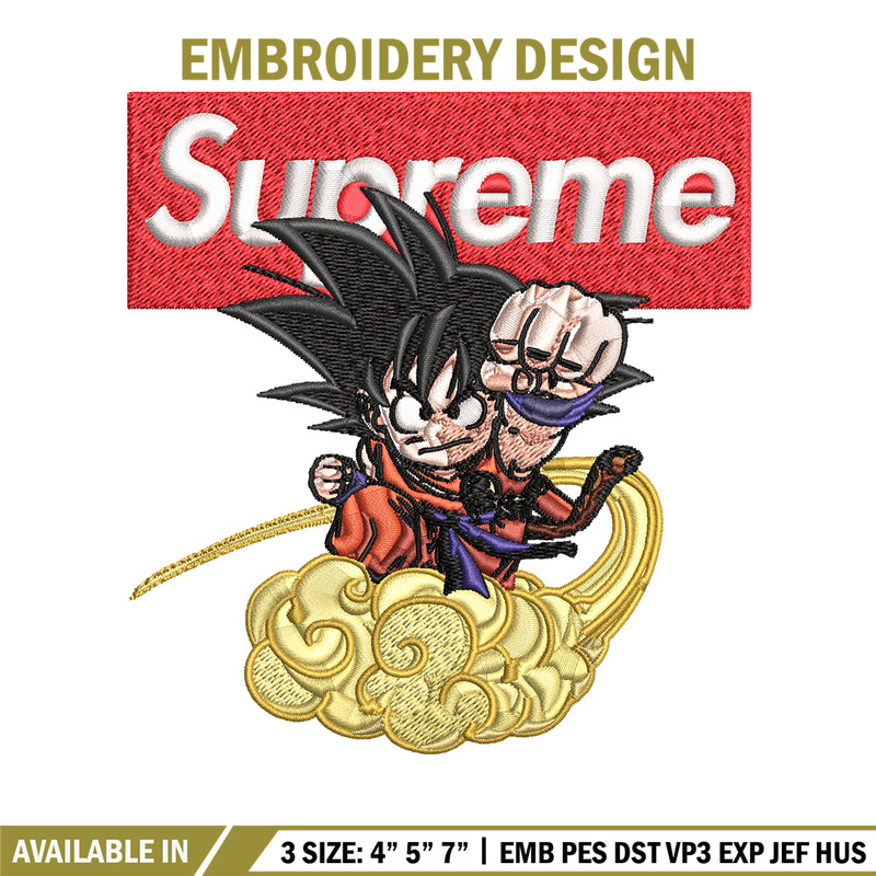 Son Goku Dragon Ball Supreme Embroidery design, Dragon Ball Embroidery, anime design, Embroidery File, Instant download..jpg