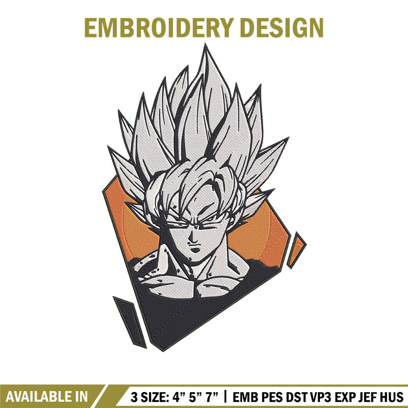 Son Goku Embroidery Design, Dragonball Embroidery, Embroidery File, Anime Embroidery,Anime shirt, Digital download.jpg