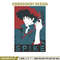 Spike poster Embroidery Design, Cowboy bebop Embroidery, Embroidery File, Anime Embroidery,Anime shirt,Digital download.jpg