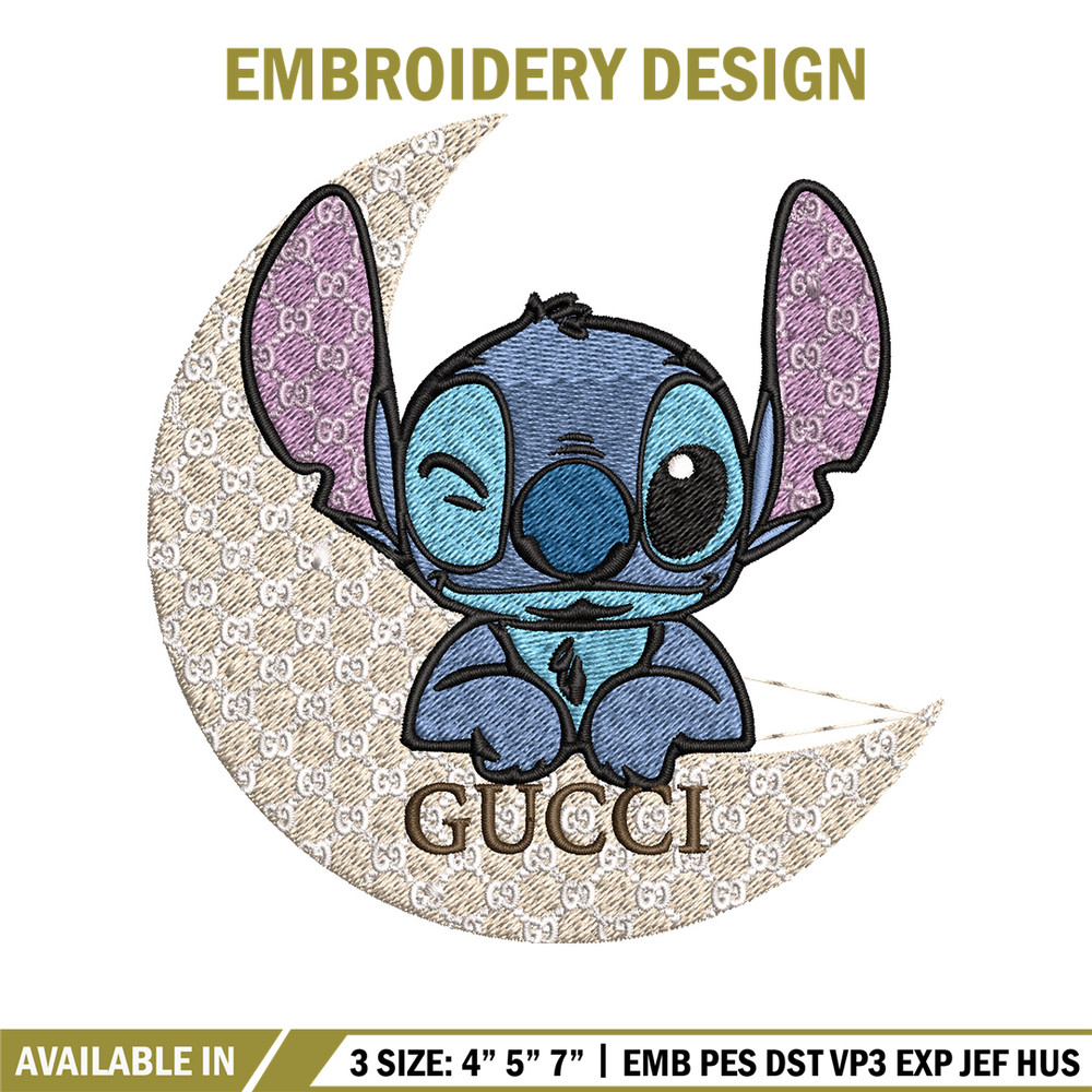 Stitch gucci Embroidery Design, Gucci Embroidery, Embroidery File, Logo shirt, Sport Embroidery, Digital download..jpg