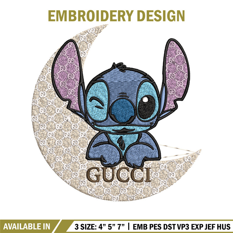 Stitch gucci Embroidery Design, Gucci Embroidery, Embroidery File, Logo shirt, Sport Embroidery, Digital download..jpg
