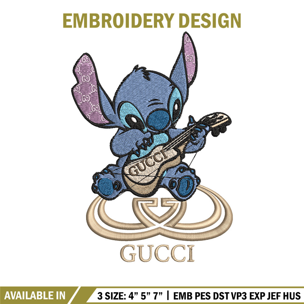 Stitch gucci Embroidery Design, Gucci Embroidery, Embroidery File, Logo shirt, Sport Embroidery, Digital download.jpg