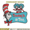 Teaching Is My Thing Embroidery Design, Dr seuss Embroidery, Embroidery File, Embroidery design, Digital download..jpg