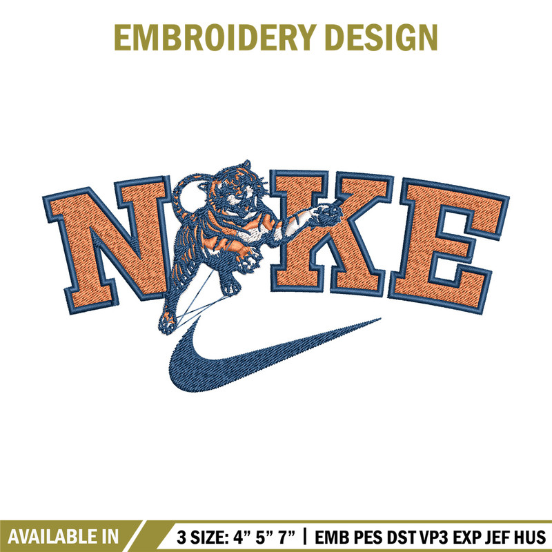 Tiger x nike embroidery design, Animal embroidery, Nike design, Embroidery file,Embroidery shirt, Digital download.jpg