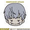 Toge chibi Embroidery Design, Jujutsu Embroidery, Embroidery File, Anime Embroidery, Anime shirt, Digital download.jpg