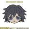 Tomioka sticker Embroidery Design, Demon slayer Embroidery, Embroidery File, Anime Embroidery, Digital download.jpg
