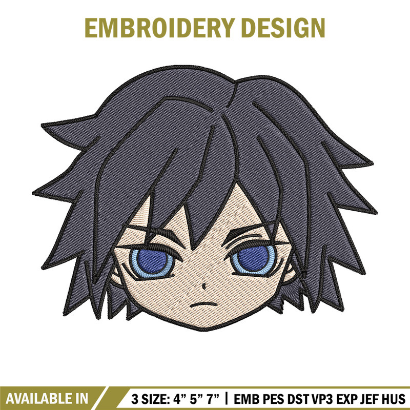 Tomioka sticker Embroidery Design, Demon slayer Embroidery, Embroidery File, Anime Embroidery, Digital download.jpg