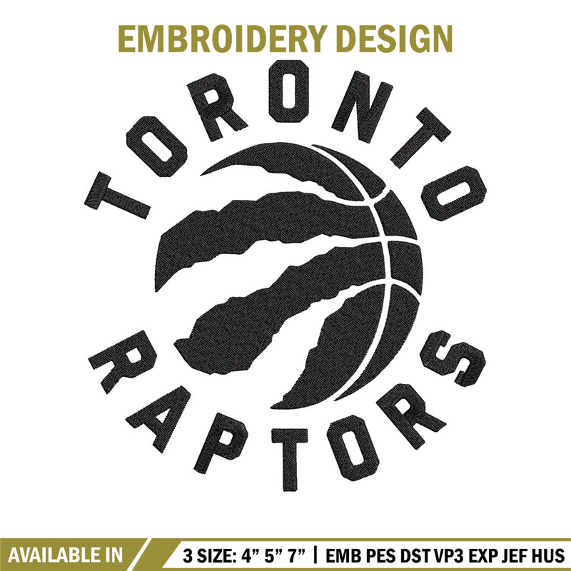 Toronto Raptors logo embroidery design, NBA embroidery, Sport embroidery,Embroidery design, Logo sport embroidery.jpg