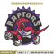 Toronto Raptors mascot embroidery design, NBA embroidery, Sport embroidery, Embroidery design, Logo sport embroidery..jpg