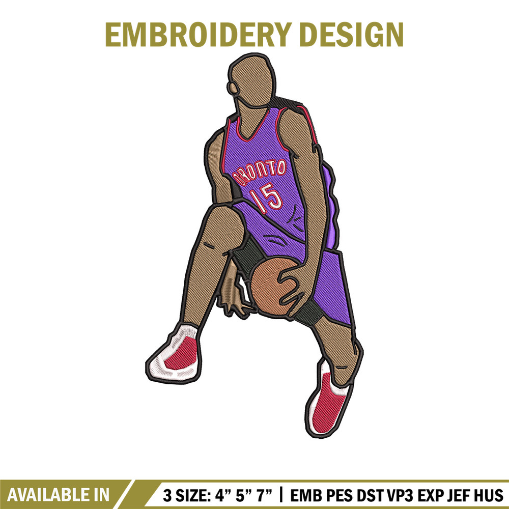 Toronto Raptors player embroidery design, NBA embroidery, Sport embroidery, Embroidery design, Logo sport embroidery..jpg