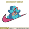 Totodile x nike Embroidery Design, Pokemon Embroidery, Embroidery File, Nike Embroidery, Anime shirt, Digital download.jpg