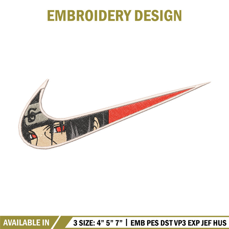 Uchiha Itachi Nike embroidery design, Naruto embroidery, nike design, anime design, anime shirt, Digital download.jpg