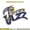 Utah Jazz logo embroidery design, NBA embroidery, Sport embroidery, Embroidery design, Logo sport embroidery.jpg
