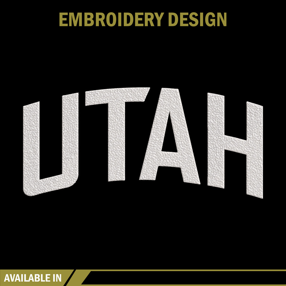 Utah Jazz logo embroidery design, NBA embroidery,Sport embroidery, Embroidery design, Logo sport embroidery.jpg