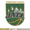 Utah Jazz logo embroidery design,NBA embroidery,Sport embroidery, Embroidery design, Logo sport embroidery.jpg