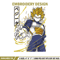 Vegeta ssj Embroidery Design, Dragonball Embroidery,Embroidery File, Anime Embroidery, Anime shirt, Digital download.jpg