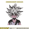 Zoldyck Killua Embroidery Design, Hxh Embroidery, Embroidery File, Anime Embroidery, Anime shirt, Digital download.jpg