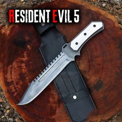 resident evil 5 albert wesker stars version game replica full tang knife