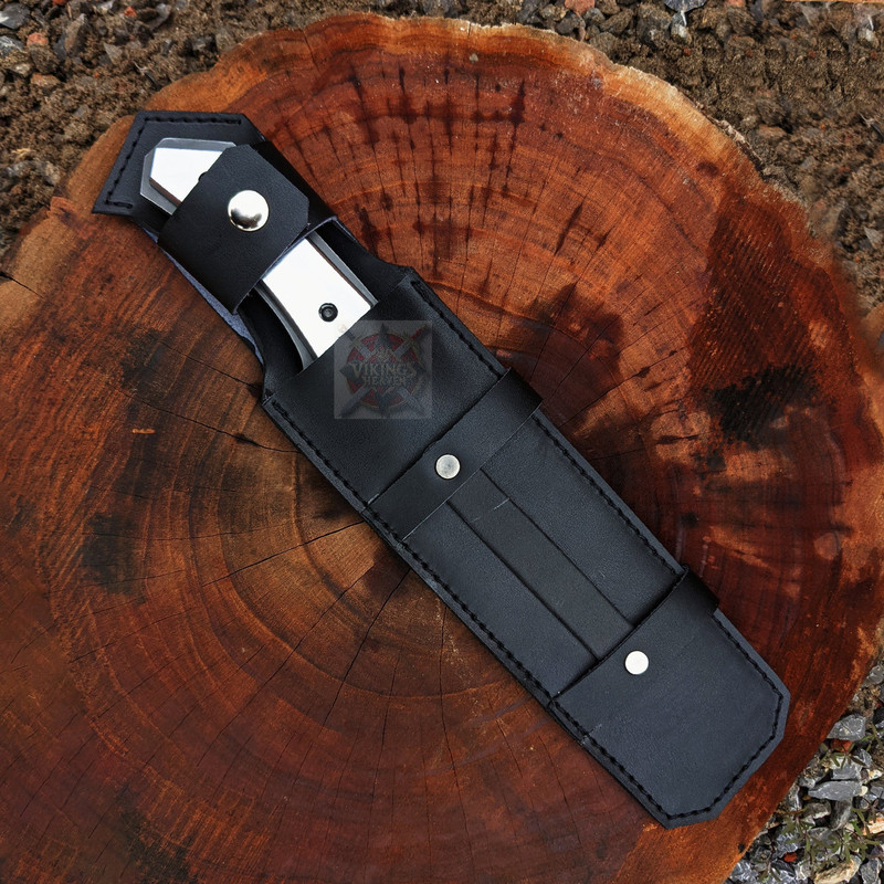 Resident Evil 5 Albert WESKER STARS Version Game Replica Full Tang Knife 8