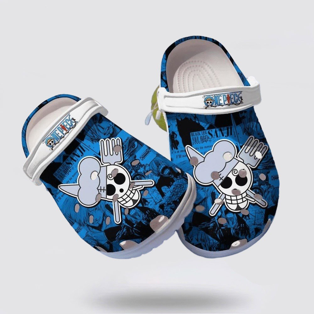 One Piece Anime Crocs Shoes Crocband Clogs Comfortable For Men Women, One Piece Custom Clogs, Personalized Shoes, Summer Sandal 2.jpg