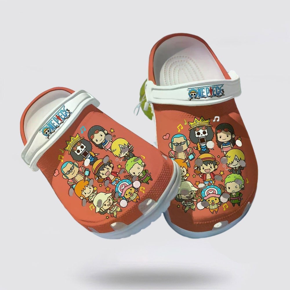 One Piece Anime Crocs Shoes Crocband Clogs Comfortable For Men Women, One Piece Custom Clogs, Personalized Shoes, Summer Sandal 7.jpg