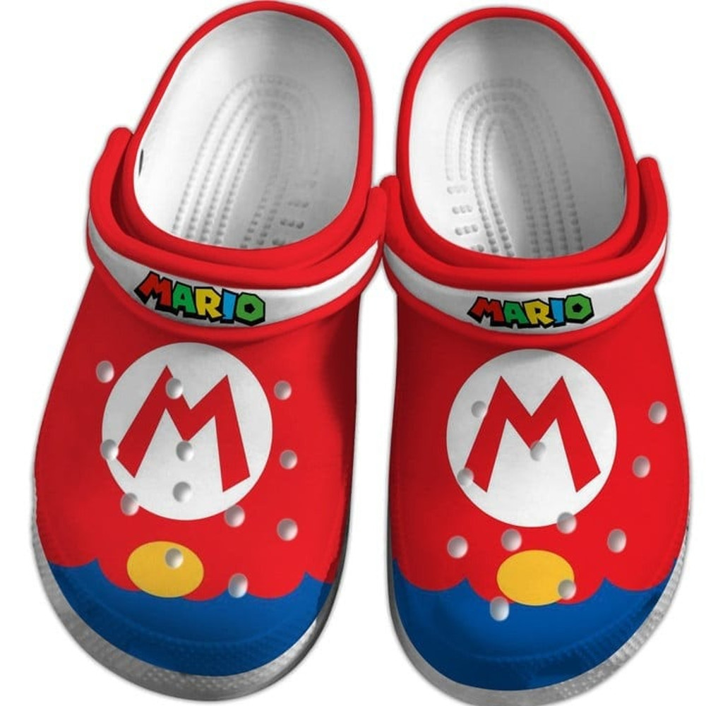 Super Mario Game Movie Clogs Shoes Comfortable For Men Women 1.jpg