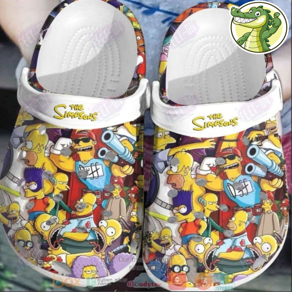 Customized Name The Simpsons TV Series Shoes, The Simpsons Sandals, The Simpsons Summer Shoes, The Simpsons Slipper, The Simpsons Fans Gifts.jpg