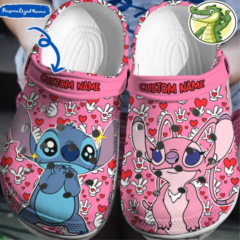 Customized Stitch Angel Love Shoes, Stitch Shoes,Stitch Sandals,Stitch Summer Shoes, Mens Sandals,Custom Summer Shoes, Shoes For WomenMen.jpg