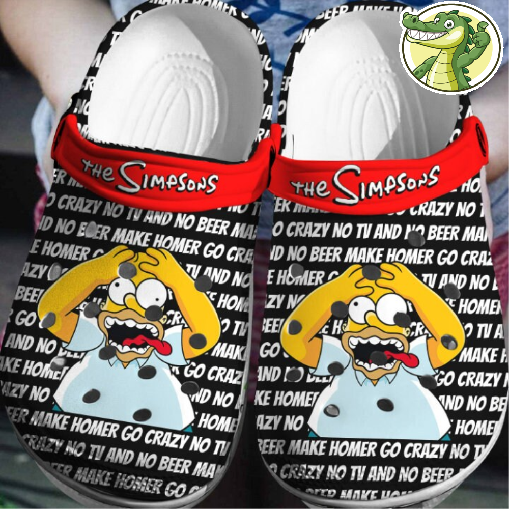 Funny The Simpsons Cartoon TV Series Shoes, The Simpsons Sandals, The Simpsons Summer Shoes, The Simpsons Slipper, The Simpsons Fans Gifts.jpg