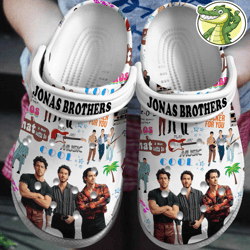 jonas brothers sandals, jonas brothers shoes crocs, crocs clog custom
