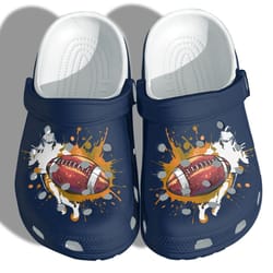 football men women rugby blue crocs shoes