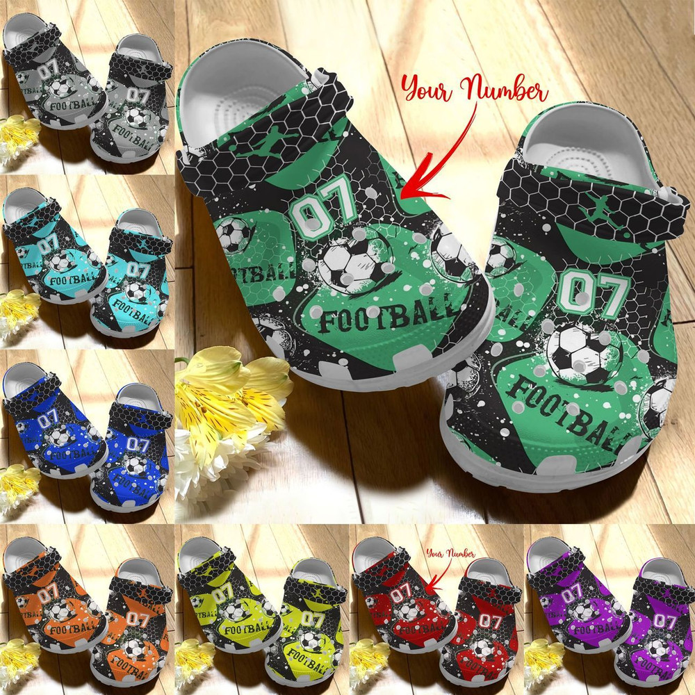 Football Personalized Personalize Clog Custom Crocs Fashionstyle Comfortable For Women Men Kid Print 3D Football Lover.jpg