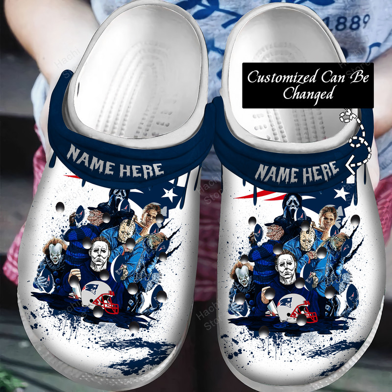 Personalized Football Crocs - Horror Movie Characters N.Patriots.jpg