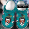 Personalized Football Crocs - Skull Girl Life M.Dolphins Crocs.jpg
