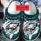 Philadelphia Eagles Football Custom Name Crocs Crocband Clog Comfortable Water Shoes.jpg