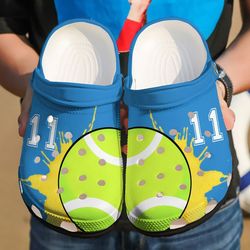 tennis personalized football lover sku 2509 crocs crocband clog comfor