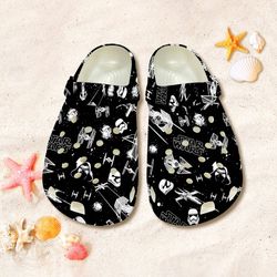 star wars shoes starwars shoes dark vader baby yoda sandal crocs cl